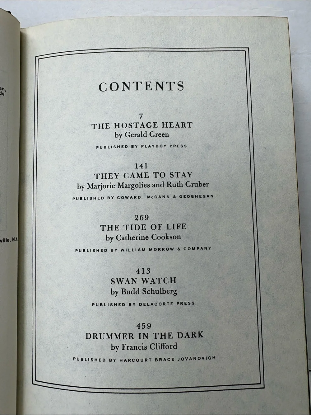 Reader's Digest Condensed Books Volume 2 1976 Hardcover First Edition 1976